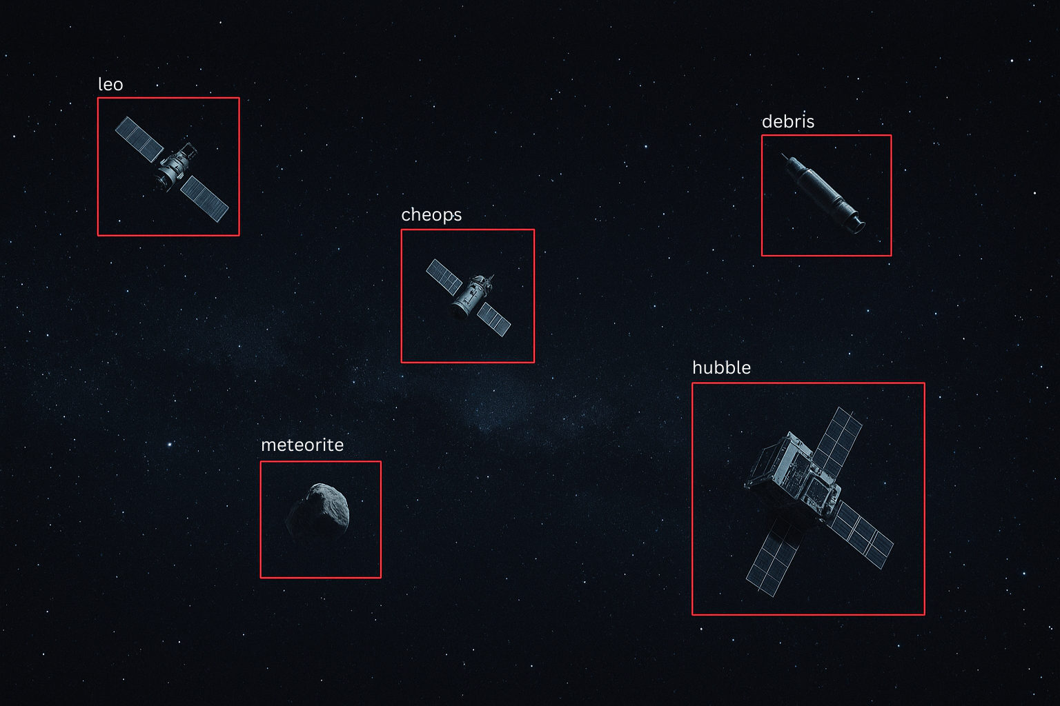 Applying CNNs for accurate detection and identification of space objects